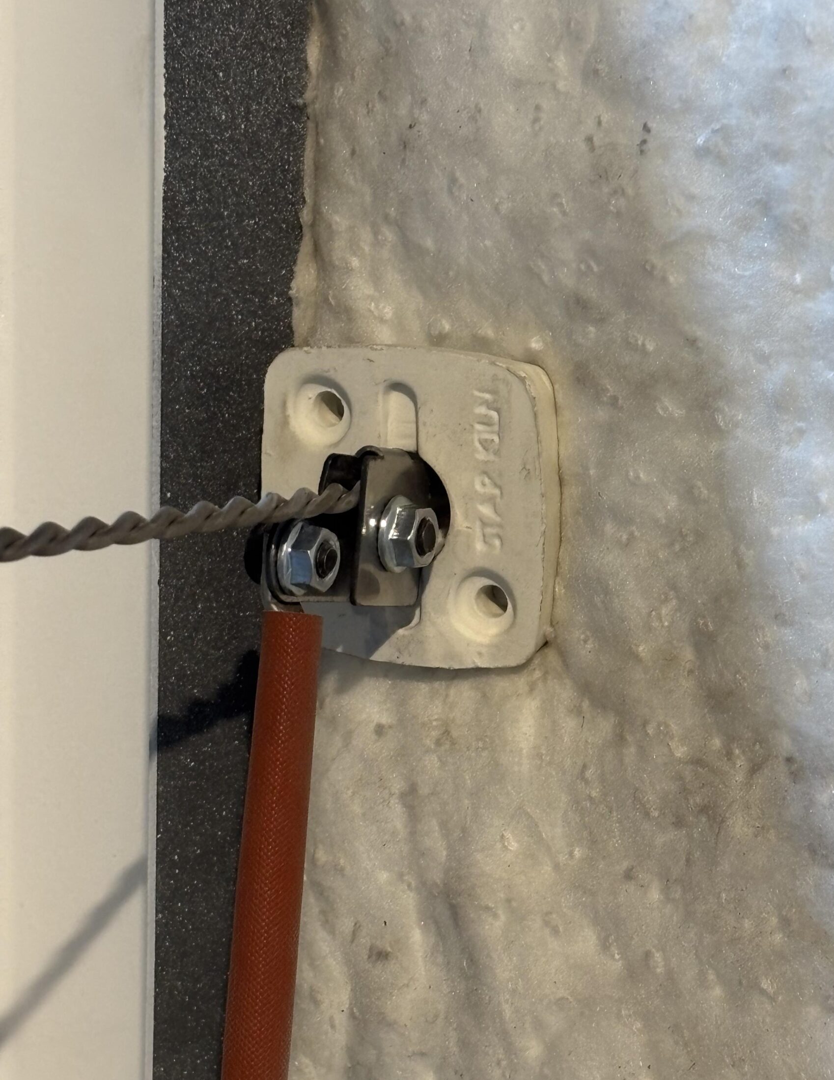 ترمینال سرامیکی اتصال المنت کوره