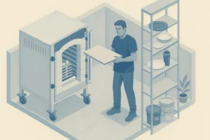 پخت اولیه کوره